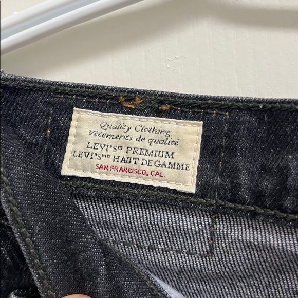 Levi’s Ribcage Straight Women’s Denim Jeans | Size 25 Black - Picture 6 of 6